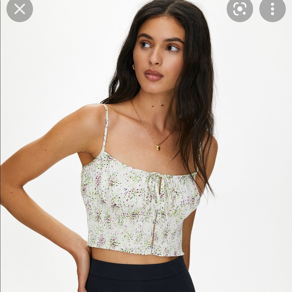 Aritzia silk cami